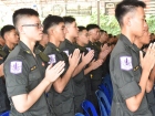 พิธีไหว้ครูเปิดการฝึกและปฐมนิเทศนักศึกษาวิชาทหาร ประจำปีการศ ... Image 50